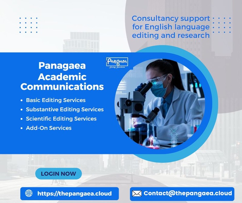 Consultancy support for English language editing and research with Pangaea